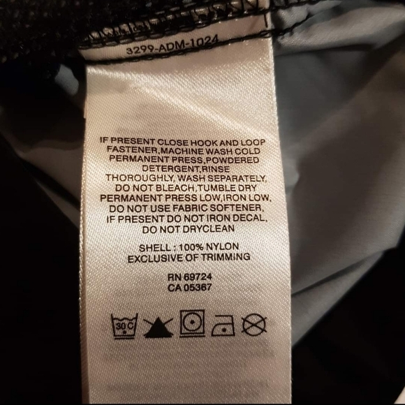 Columbia windbreaker black unisex size 10/12 - Picture 3 of 5